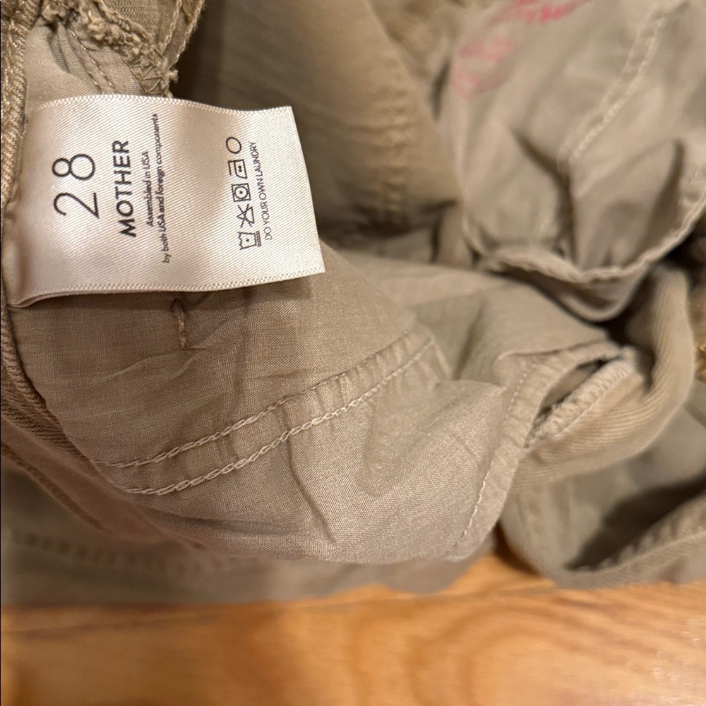 Mother Lil Stud Finder Jeans NWOT Prairie Sand - Picture 4 of 7